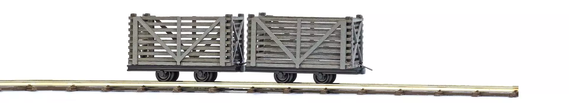 Busch 12214 - 2 Holztorfloren H0 1:87