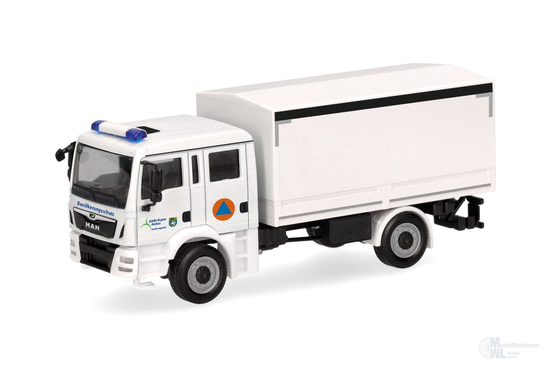Herpa 098564 - MAN TGM Mehrzweckkraftwagen Katastrophenschutz Aachen H0 1:87