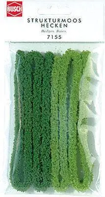 Busch 7155 - Struktur-Hecken N 1:160 / Z 1:220