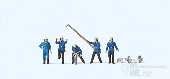 Preiser 79116 - Feuerwehrmänner N 1:160