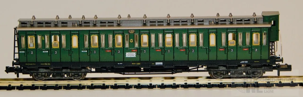 Fleischmann  - FLEISCHMANN - Abteilwagen DRG Ep.II 3.Kl. N 1:160