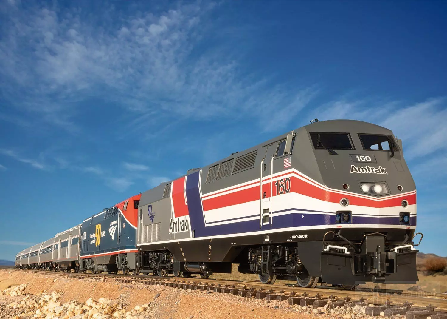 LGB 20493 - Diesellok P42 Dash 8 Phase III Amtrak Ep.VI Spur G 1:22,5 Sound