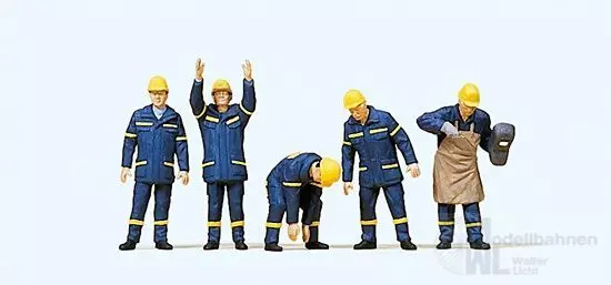 Preiser 10433 - THW-Helfer, Schweißer. Einsat H0 1:87