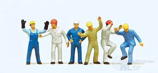Preiser 10105 - Industriearbeiter H0 1:87