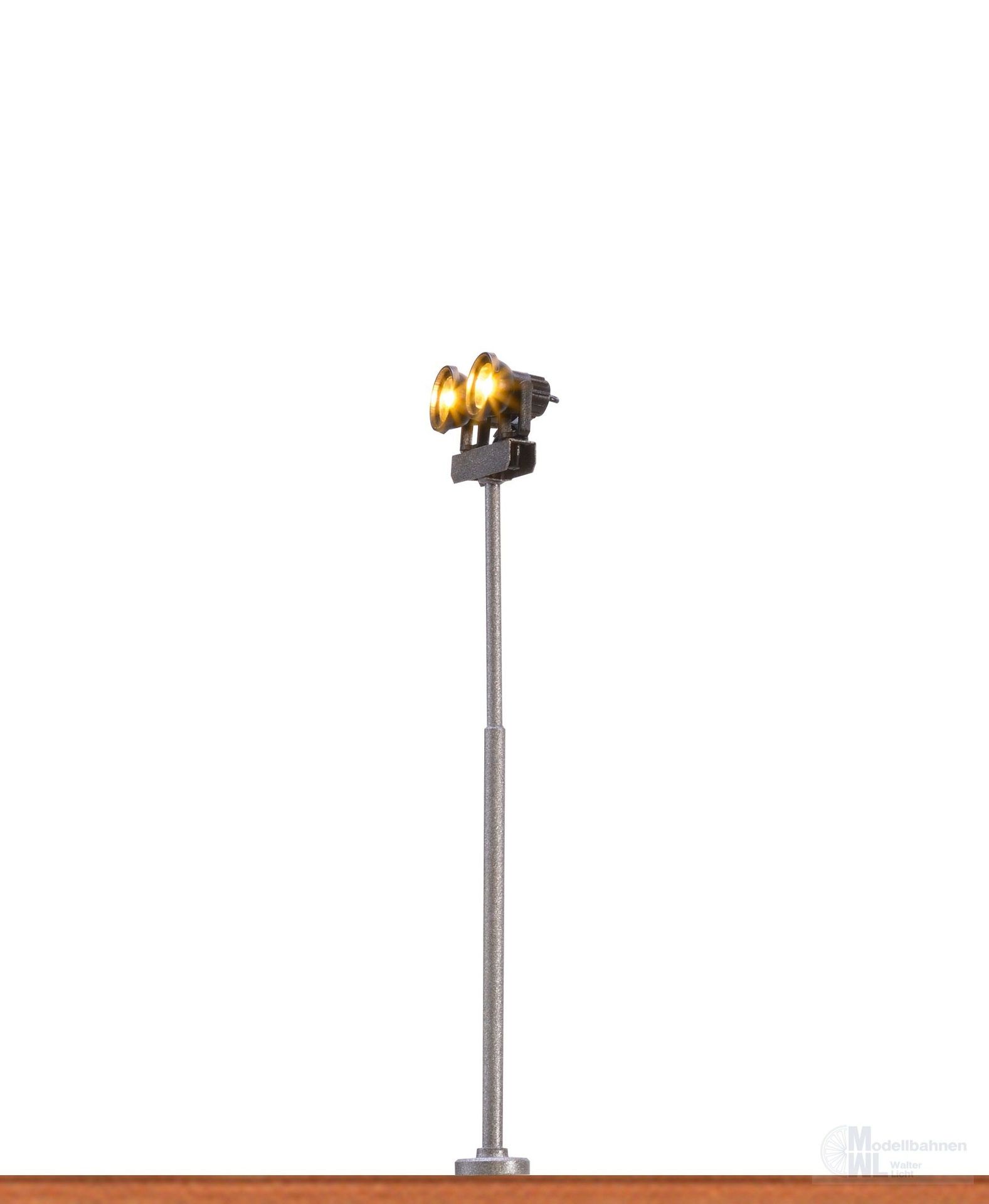 Brawa 83012 - Flutlicht 2-fach mit Stecksockel LED N 1:160 Brawa 83012 - Flutlicht 2-fach mit Stecksockel LED N 1:160