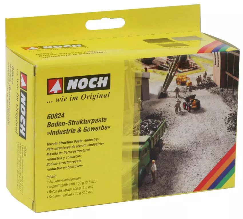 Noch 60824 - Boden-Strukturpaste Industrie & Gewerbe G/1/0/H0/H0m/H0e/TT/N/Z