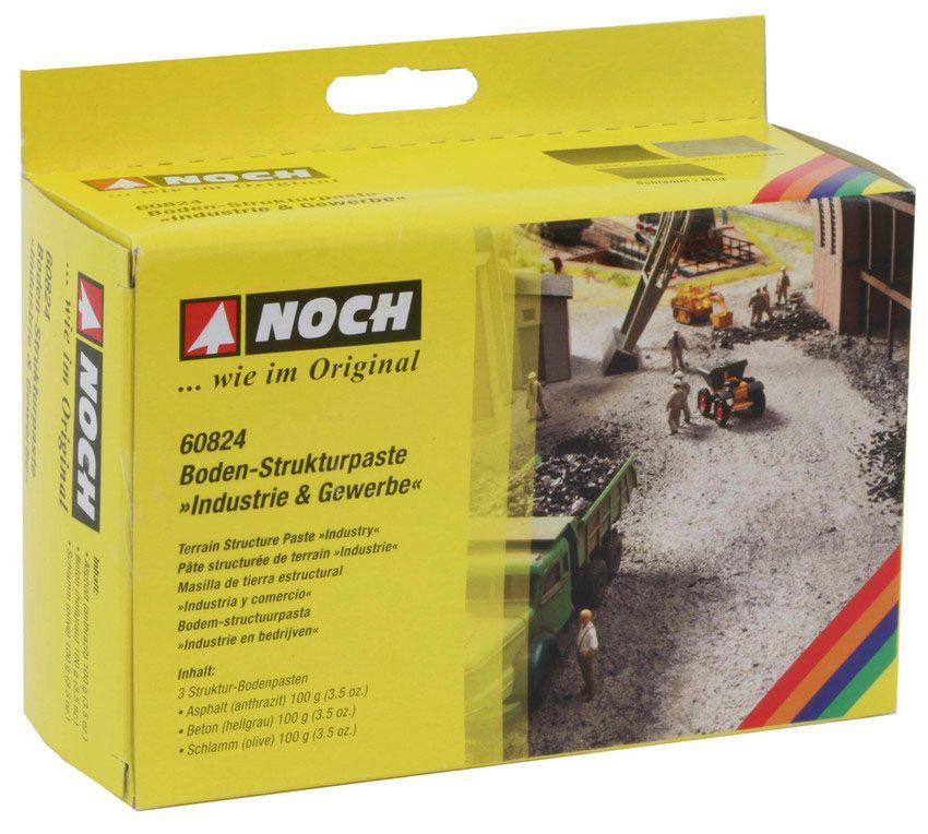Noch 60824 - Boden-Strukturpaste Industrie & Gewerbe G/1/0/H0/H0m/H0e/TT/N/Z
