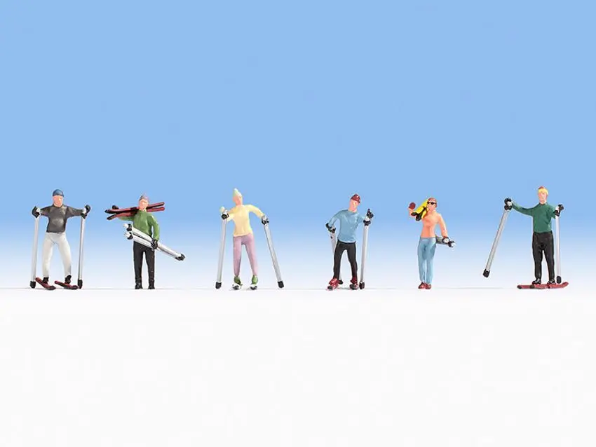 Noch 15827 - Skifahrer H0 1:87