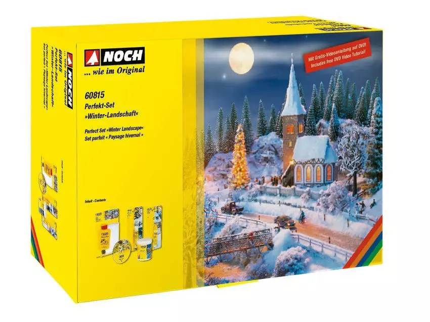 Noch 60815 - Perfekt-Set Winter-Landschaft G/1/0/H0/H0m/H0e/TT/N/Z