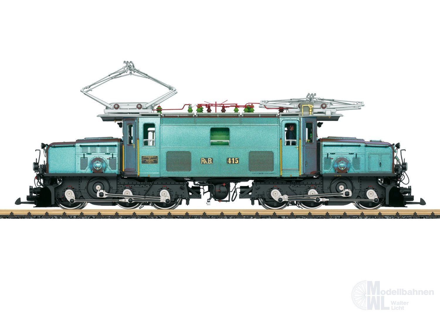 LGB 26601 - E-Lok Ge 6/6 I 415 RhB SPUR G 1:22,5 LGB 26601 - E-Lok Ge 6/6 I 415 RhB SPUR G 1:22,5