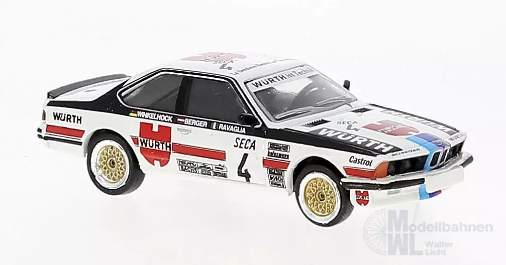 Brekina 24363 - BMW 635 CSi Würth H0 1:87
