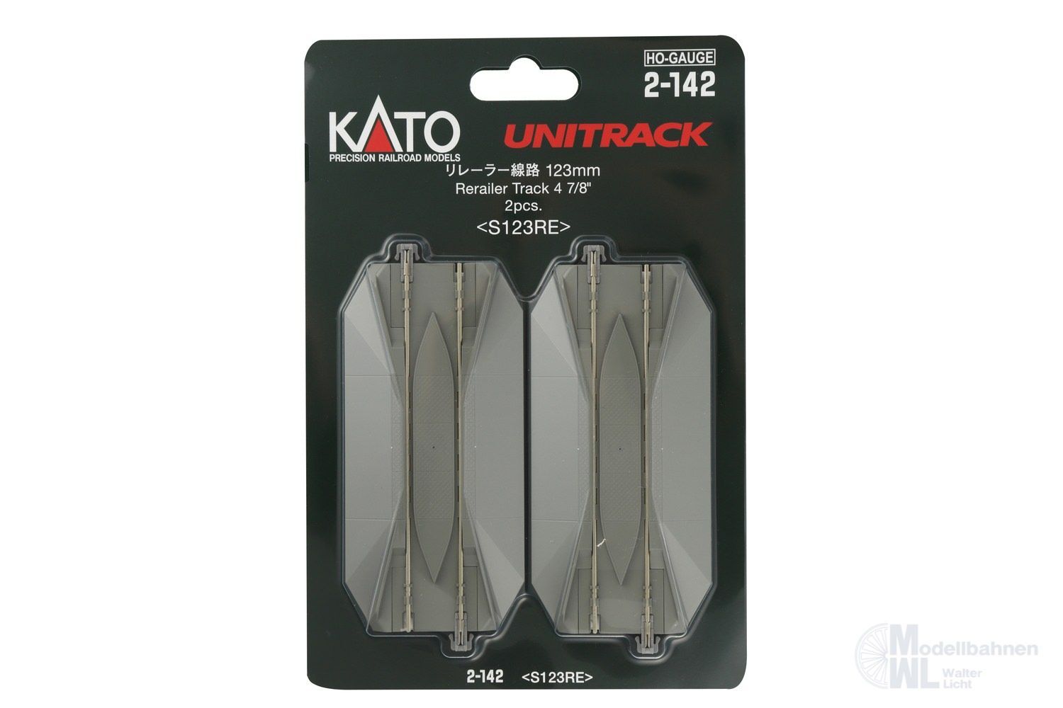 Kato 2-142 - Unbeschrankter Bahnübergang 123mm H0 1:87