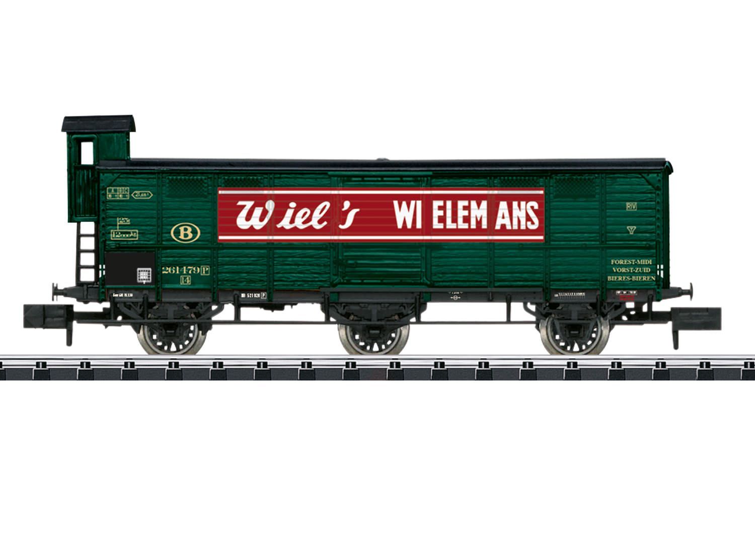 Trix 18430 - Güterwagen gedeckt SNCB Ep.III N 1:160
