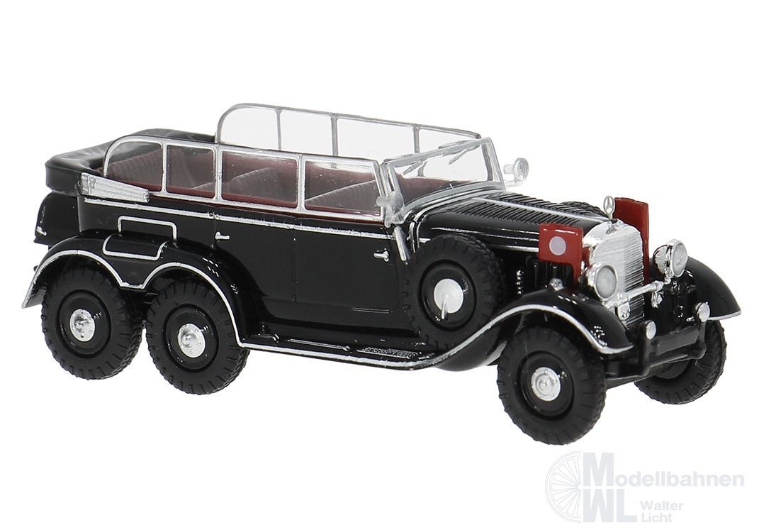 Brekina 21081 - Mercedes-Benz G4 schwarz H0 1:87