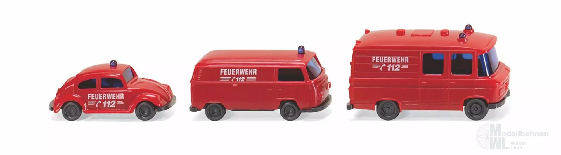 Wiking 093449 - Feuerwehr - Einsatzfahrzeuge N 1:160