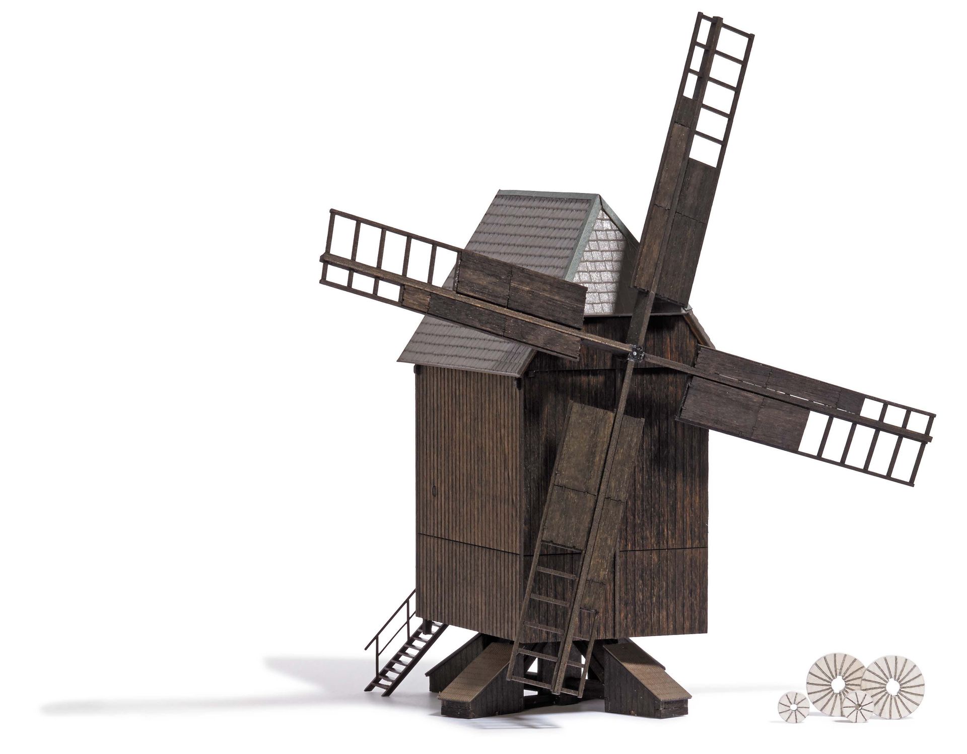 Busch 1575 - Bockwindmühle H0 1:87 Busch 1575 - Bockwindmühle H0 1:87
