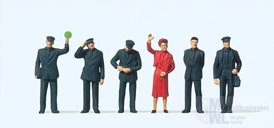 Preiser 14141 - Zugpersonal DB ab 1989 H0 1:87