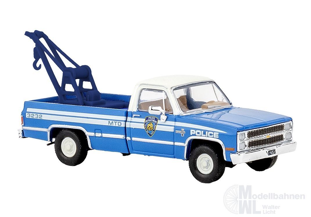 Brekina 19672 - Chevrolet C10 Abschlepper NYPD H0 1:87