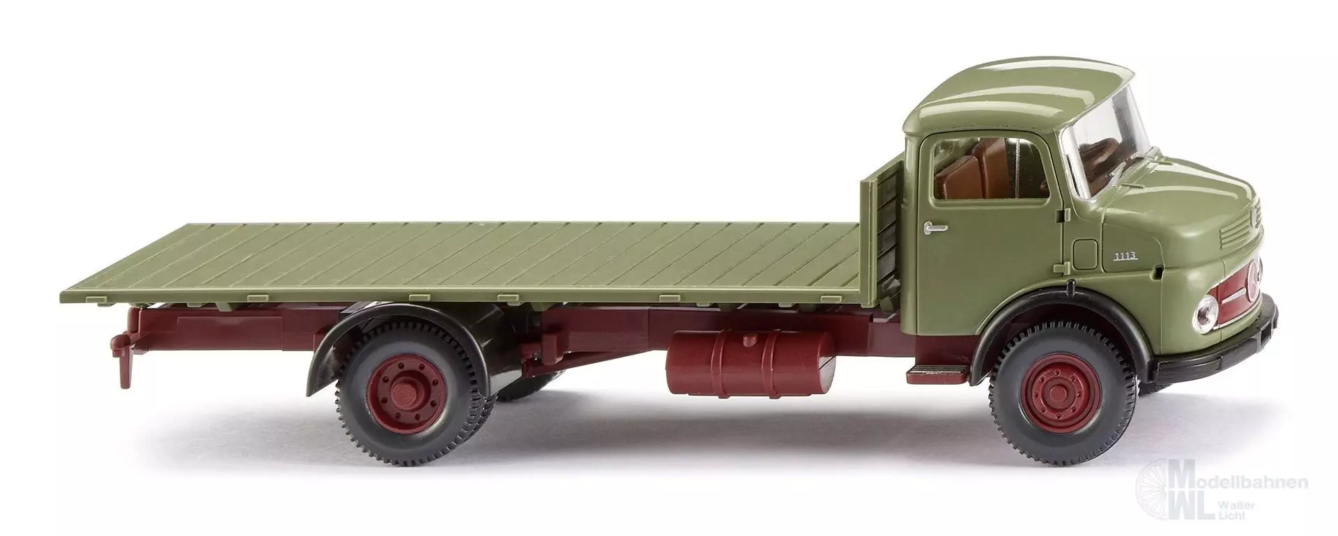 Wiking 085203 - Flachpritschen-Lkw Mercedes-Benz Kurzhauber H0 1:87