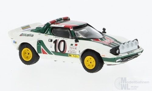 Brekina 29655 - Lancia Stratos HF 1976 Alitalia 10 H0 1:87