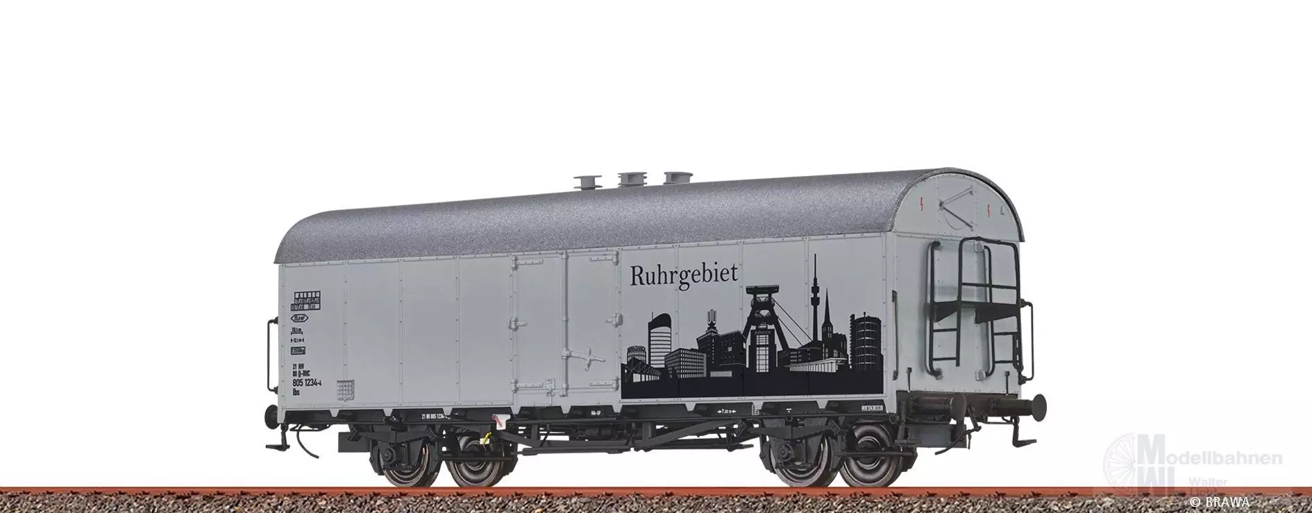Brawa 50988 - Kühlwagen Ibs Skyline Ruhrgebiet H0/GL
