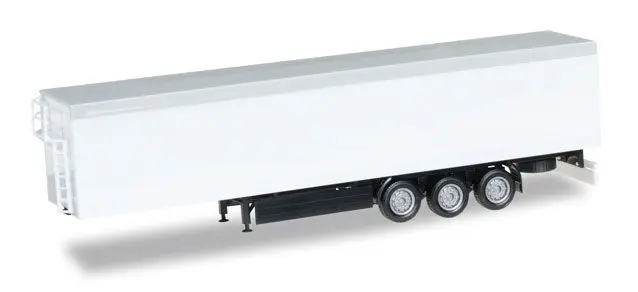 Herpa 076111-002 - Schubbodenauflieger 3 achs Chassis schwarz 1:87