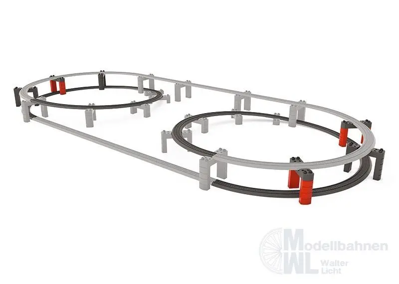 Märklin 23302 - Gleisergänzungspackung zur Hochbahn H0/MyWorld