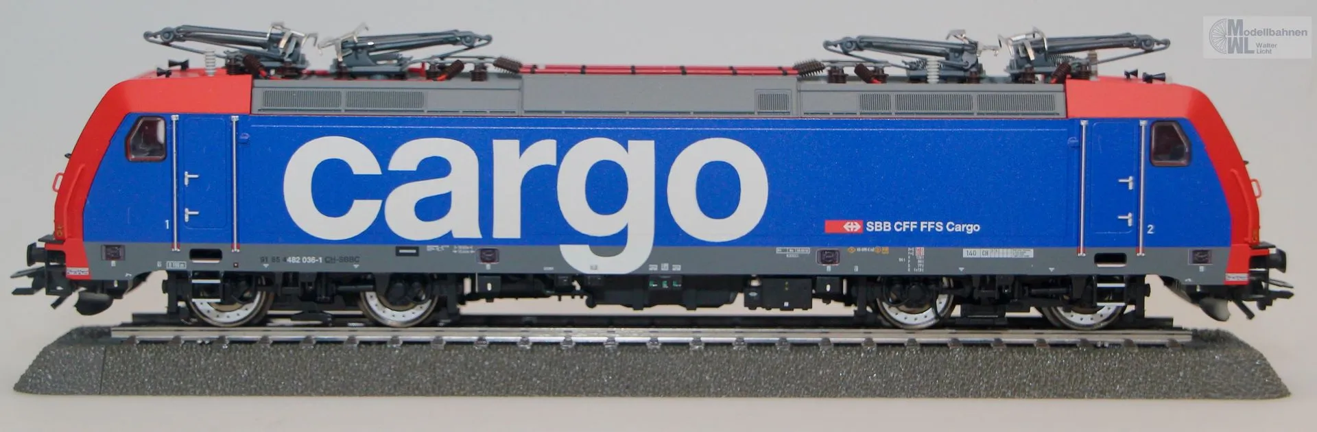 Märklin 37446 - MÄRKLIN - E-Lok Serie 482 SBB Ep.VI H0/WS Sound mfx