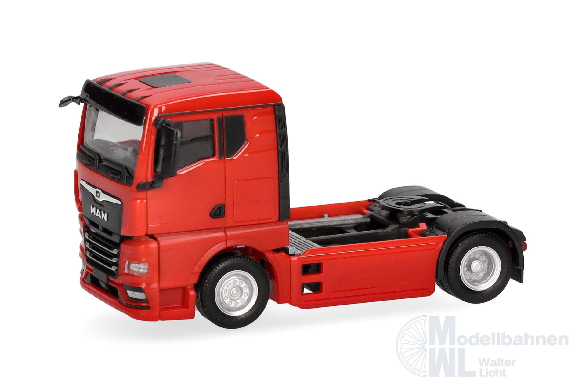 Herpa 320542 - MAN TGX GN Zugmaschine 2-achs rot H0 1:87