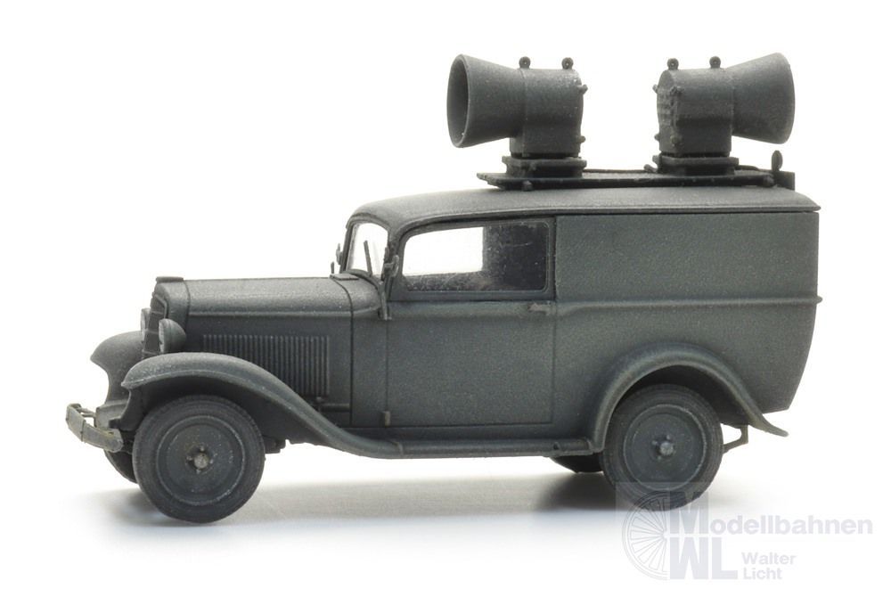 ARTITEC b.v. 1720031 - Opel P4 Lautsprecherwagen BAUSATZ 1:72