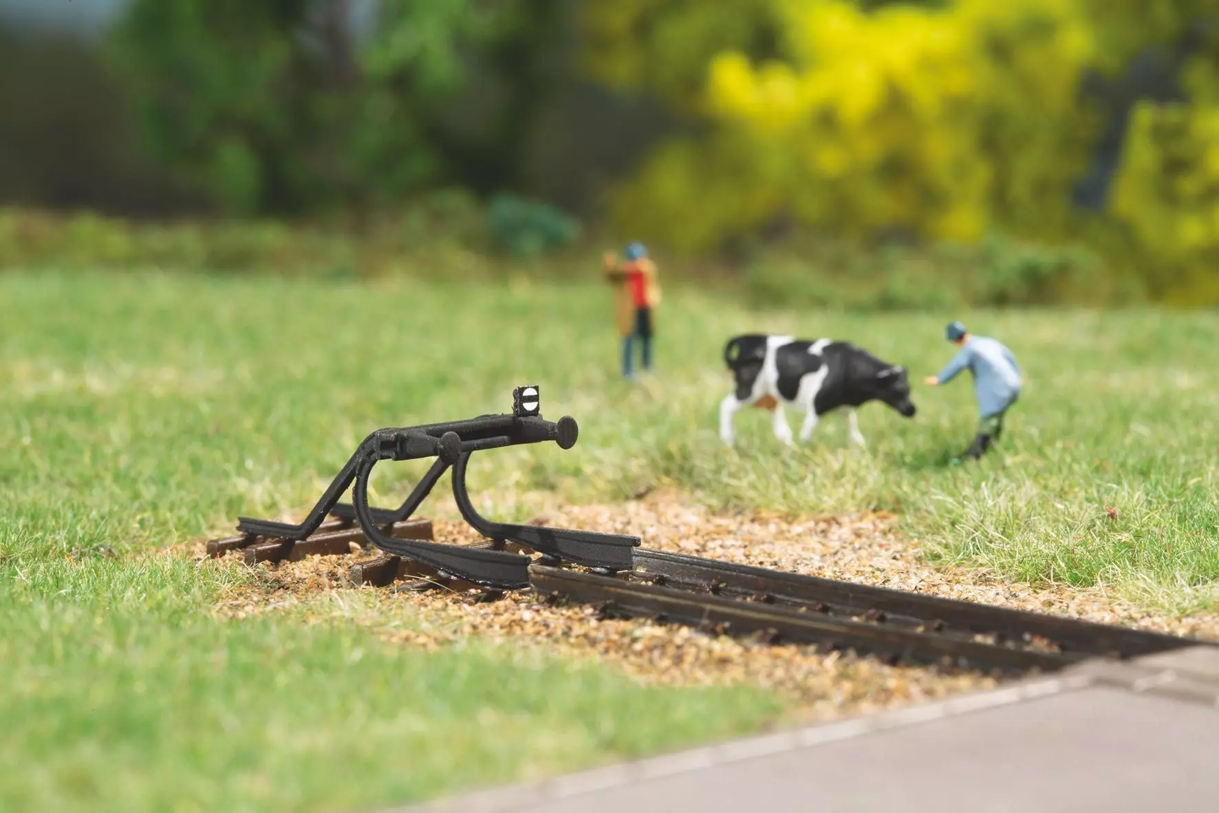 Auhagen 44654 - Prellbock geschwungen N 1:160