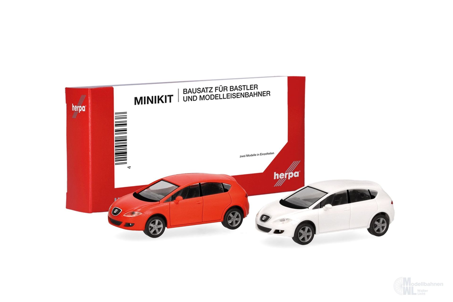 013970-002 Herpa 013970-002 - MiKi Seat Leon 2 Stück H0 1:87