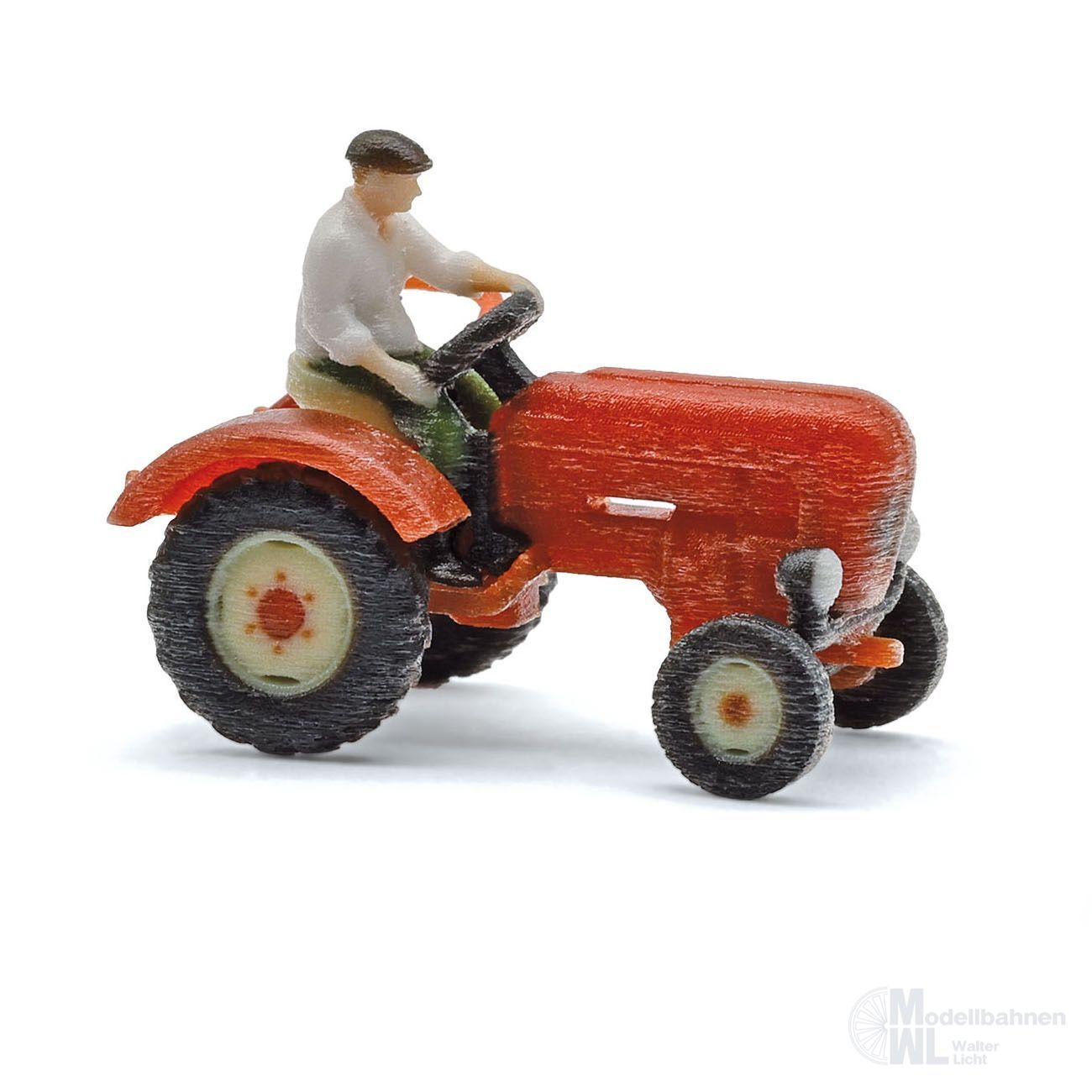 Busch 87503 - Traktor Junior mit Bauer H0 1:87
