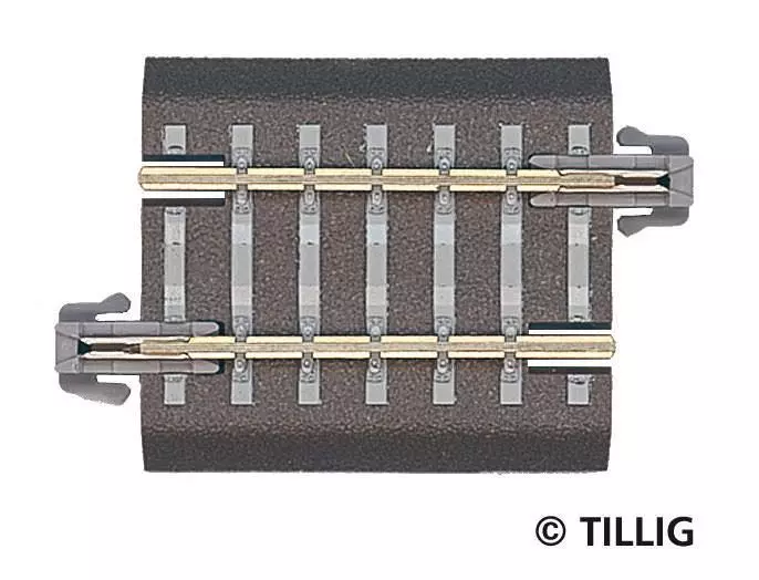 Tillig 83704 - Bettungsgleis gerade G5 36,5 mm TT 1:120