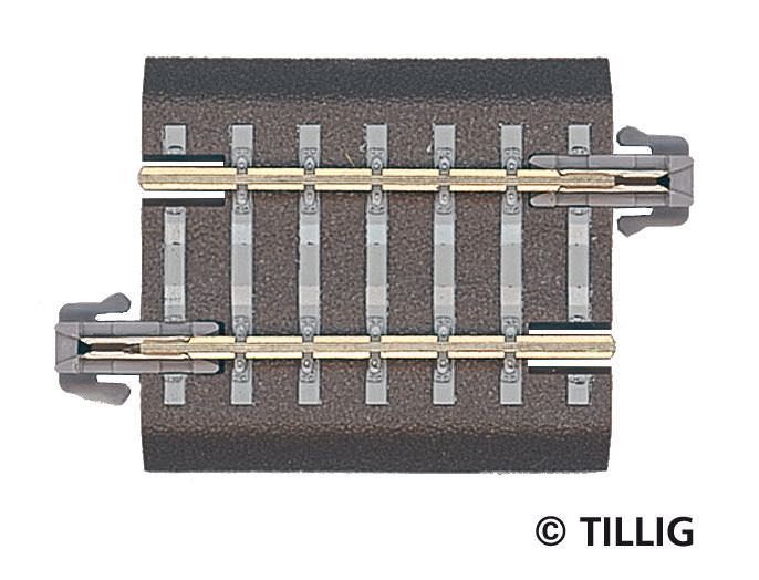 Tillig 83704 - Bettungsgleis gerade G5 36,5 mm TT 1:120