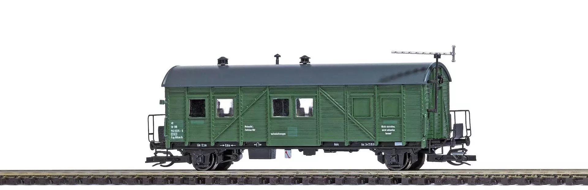Busch 34004 - Bauzugaufenthaltswagen DR Ep.IV MCi-43 TT 1:120