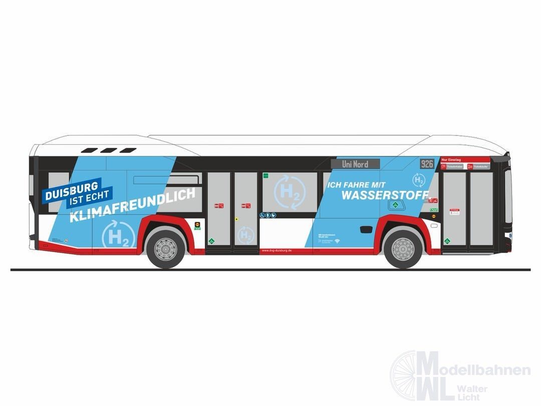 Rietze 77018 - Solaris Urbino 12´19 Hydrogen DVG Duisburg H0 1:87