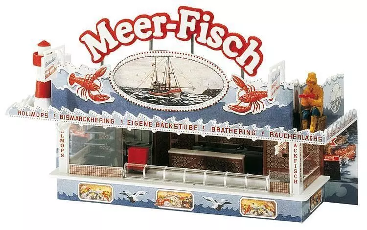 Faller 140445 - Kirmesbude Meer-Fisch H0 1:87
