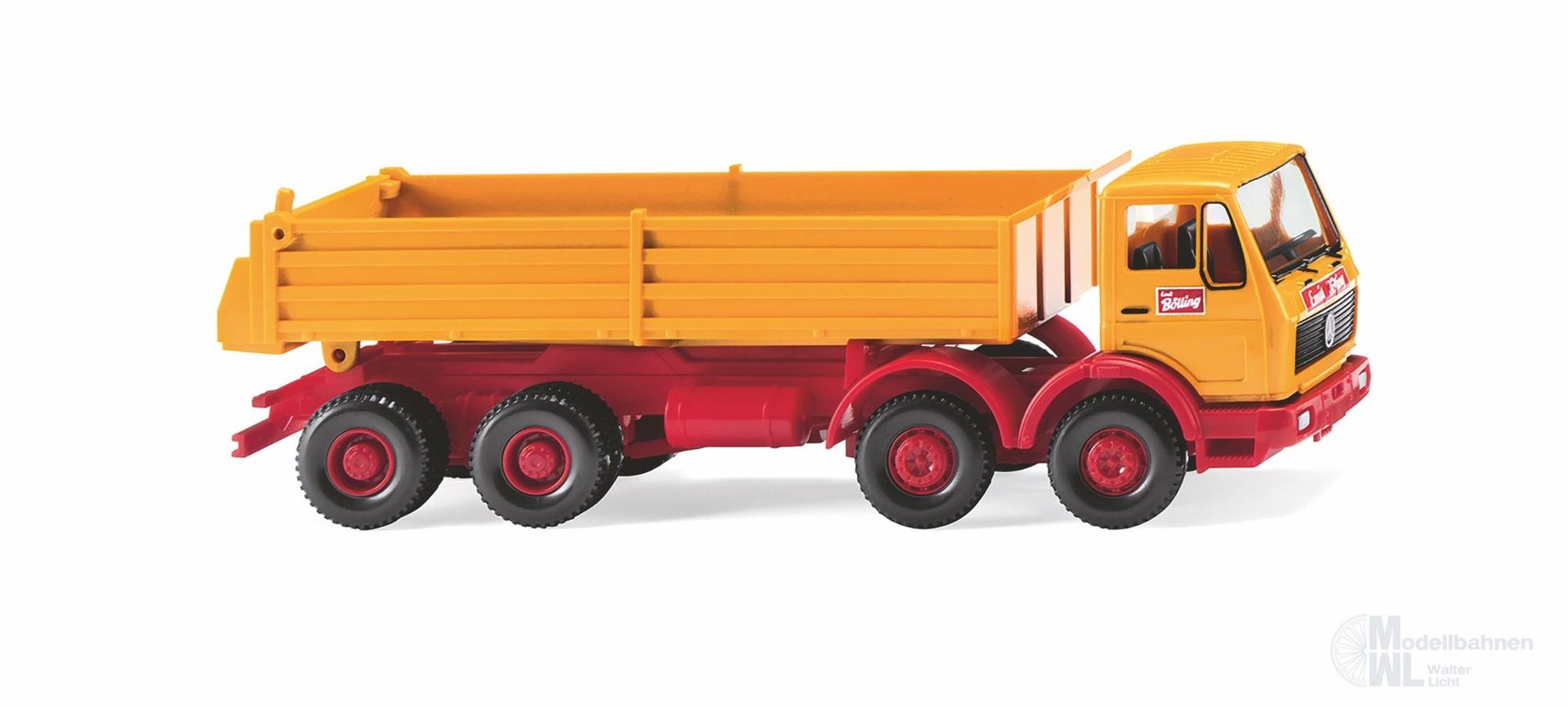 Wiking 067405 - Pritschenkipper Mercedes-Benz NG Bölling 4-achs H0 1:87 Wiking 067405 - Pritschenkipper Mercedes-Benz NG Bölling 4-achs H0 1:87