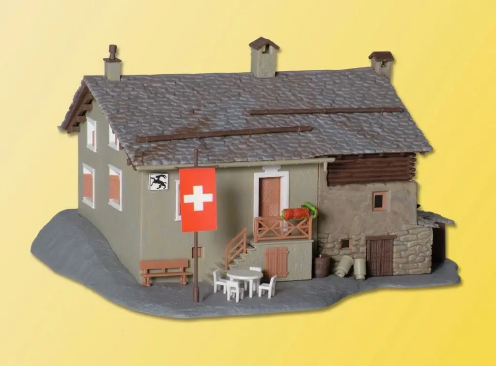 Kibri 38811 - Berggasthaus Steinbock in Grevasalvas H0 1:87