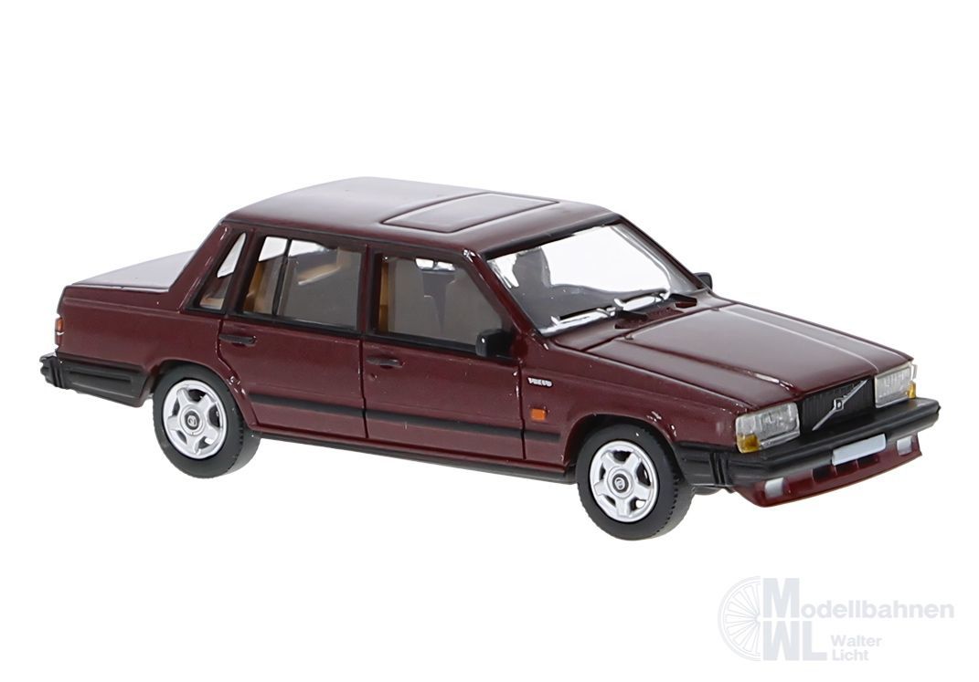 foto_gross-1 PCX-Models 870663 - Volvo 740 metallic-dunkelrot 1984 H0 1:87