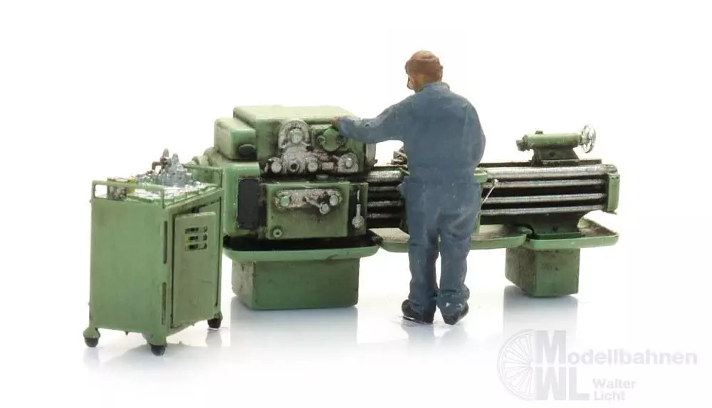 ARTITEC b.v. 312.049 - Drehmaschine mit Figur Fertigmodell 1:120