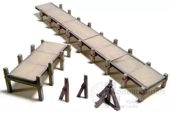 ARTITEC b.v. 14103 - Landungssteg aus Beton BAUSATZ N 1:160