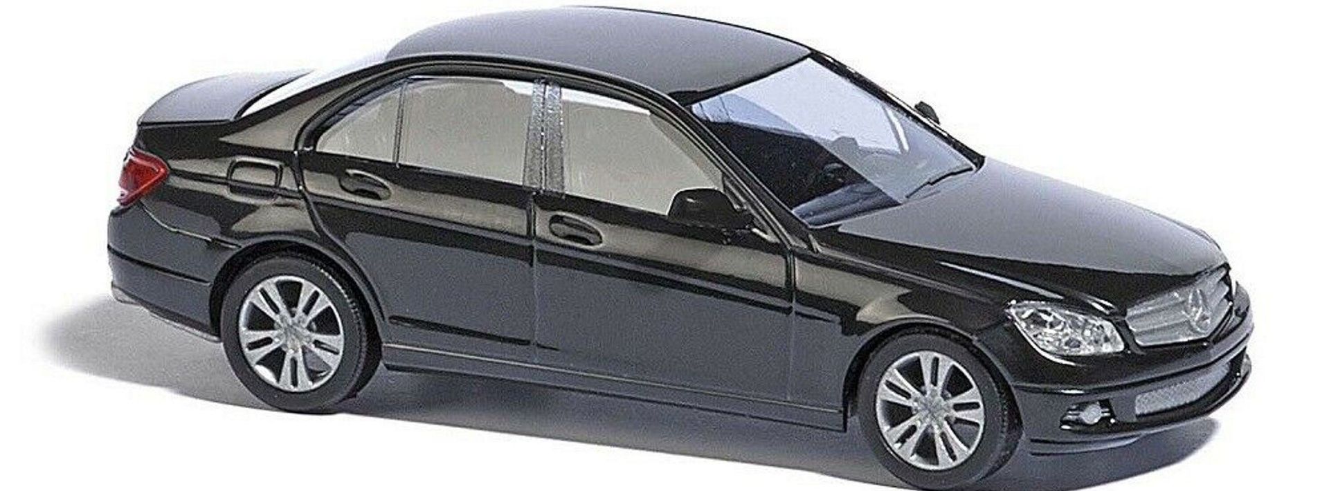 Busch 89138 - Mercedes-Benz C-Klasse Schwarz H0 1:87