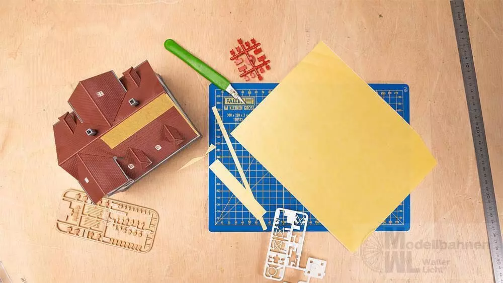 Faller 170553 - Modellbau-Klebefolie A4 5 Stück