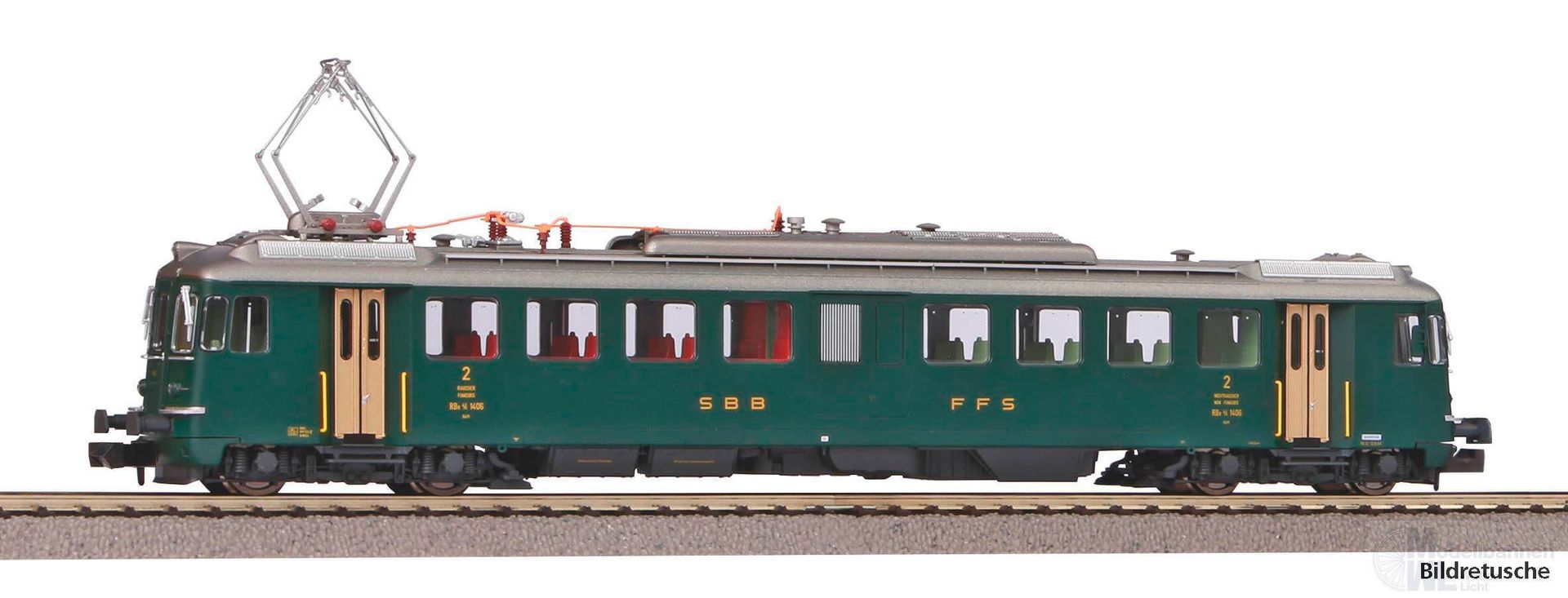 Piko 94153 - Triebwagen RBe 4/4 1406 SBB Ep.IV Prototyp N 1:160 Sound
