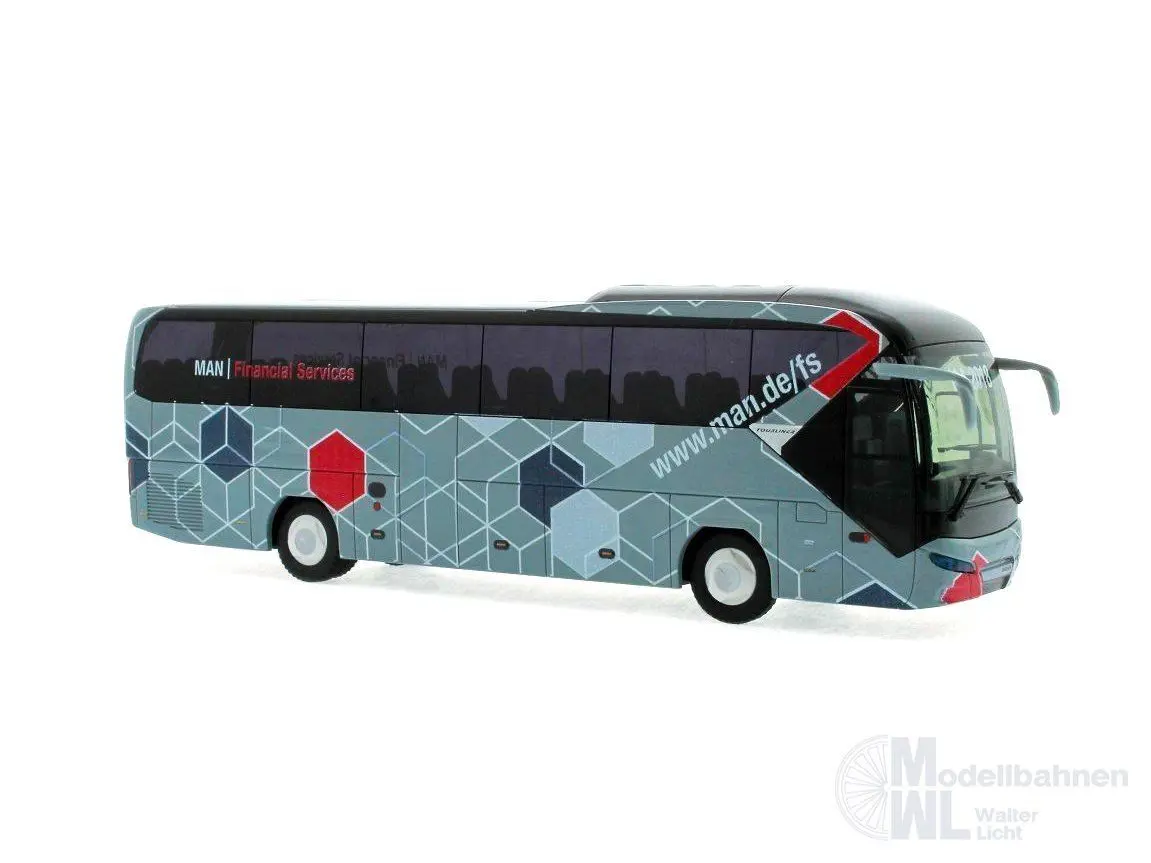 Rietze 73812 - Neoplan Tourliner ´15 Financial Services H0 1:87