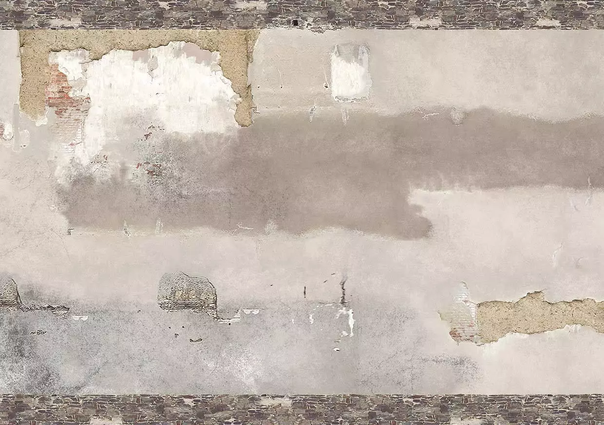 Busch 7437 - Dekoplatte Mauer H0 1:87