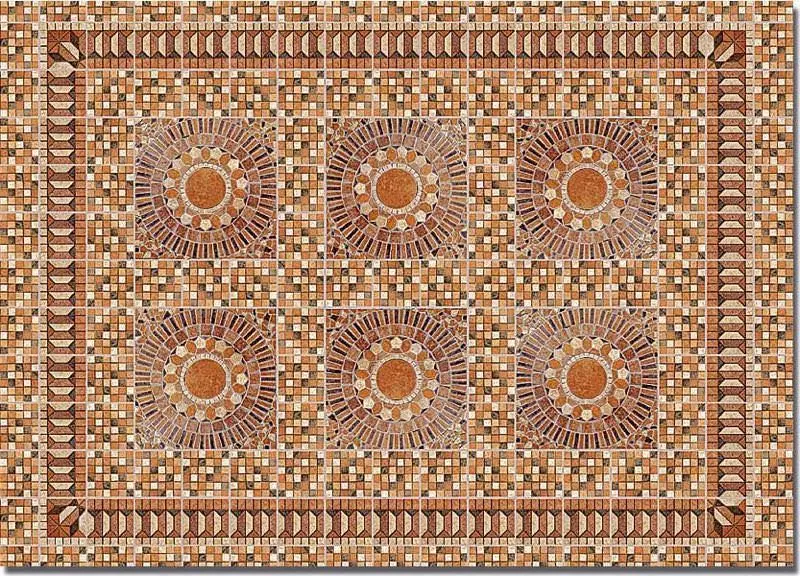 Busch 7414 - DekoplatteFliesen rustikal H0 1:87 / TT 1:120 / N 1:160 / Z 1:220