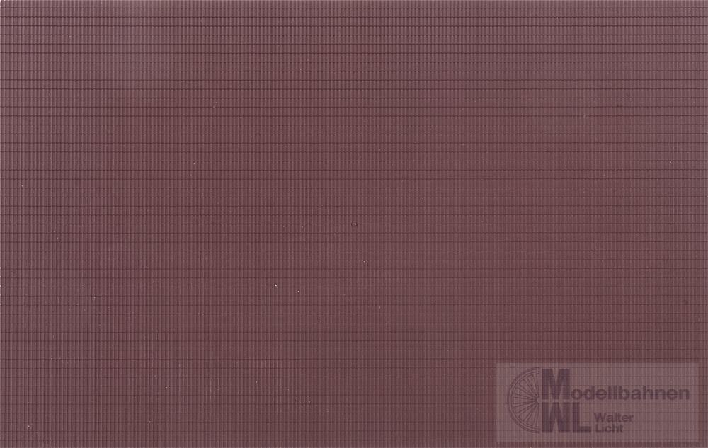 Faller 180745 - Bastelplatte Dachziegel rotbraun H0 1:87